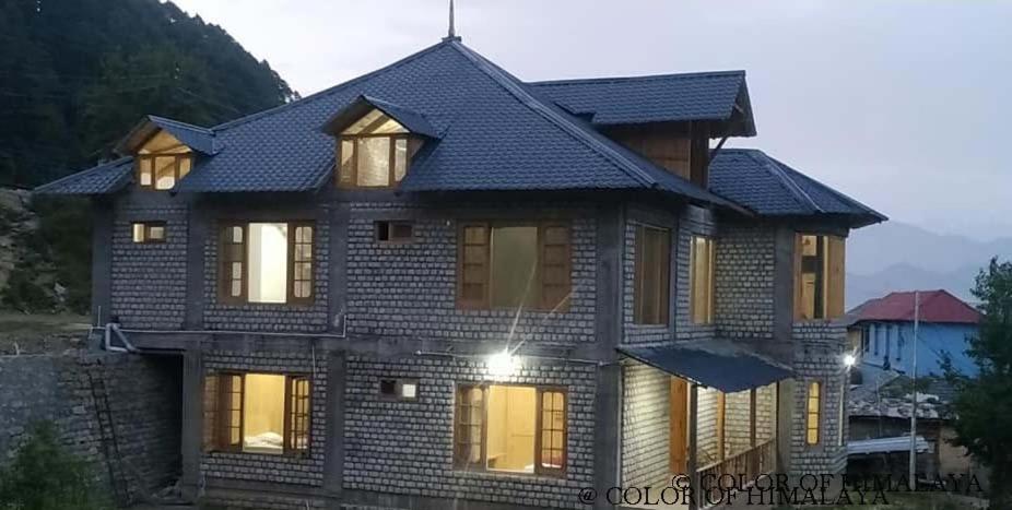 Loghouse At Khajjiar Lake Exterior photo